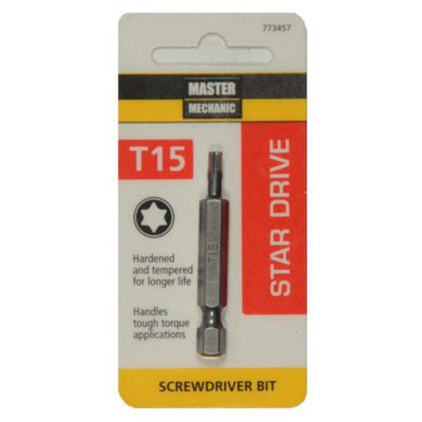 Disston Mm Torx 15 2" Screw Bit 773457